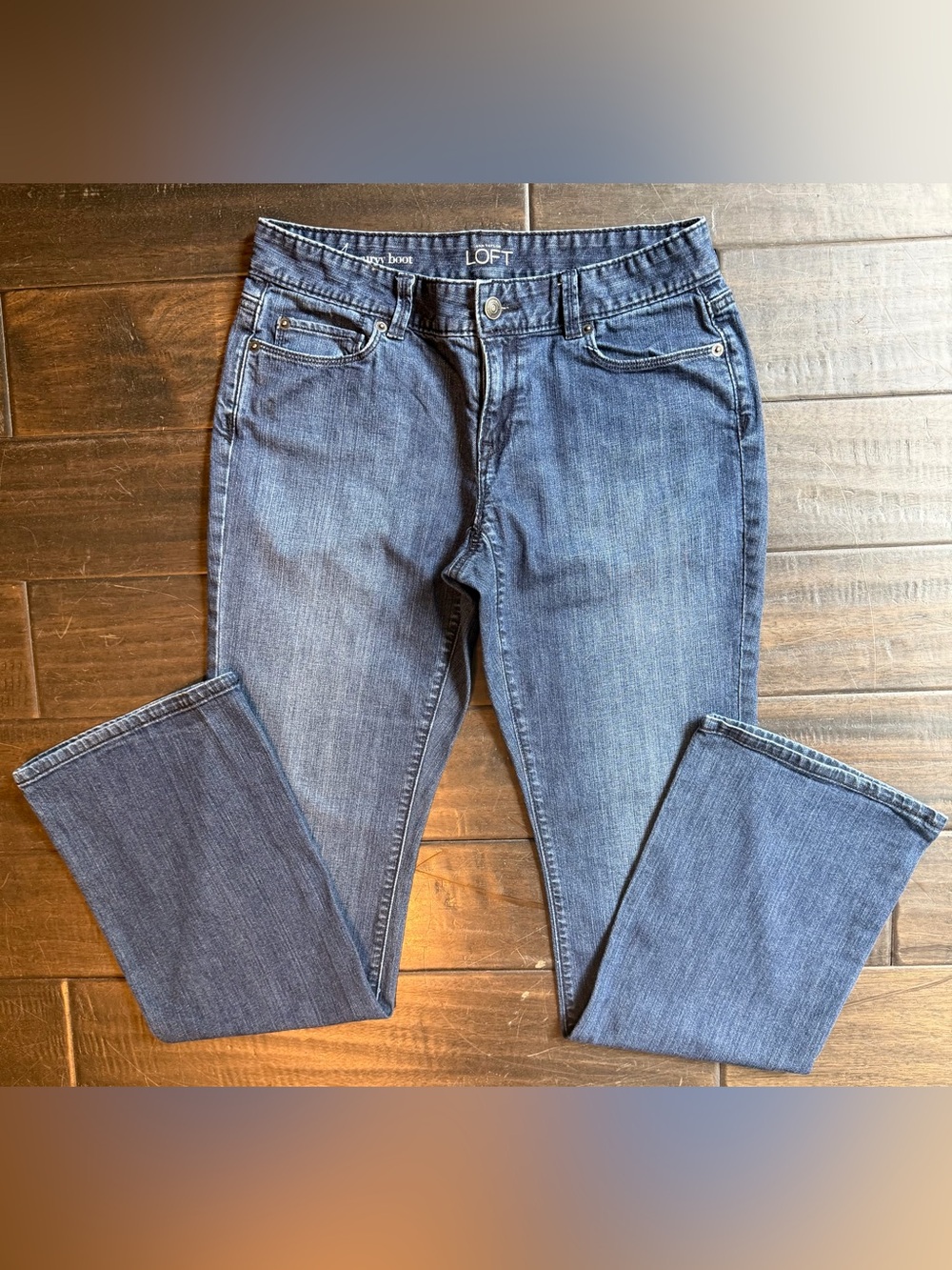 Ann Taylor LOFT Curvy Boot Women’s Jeans Size 27/4